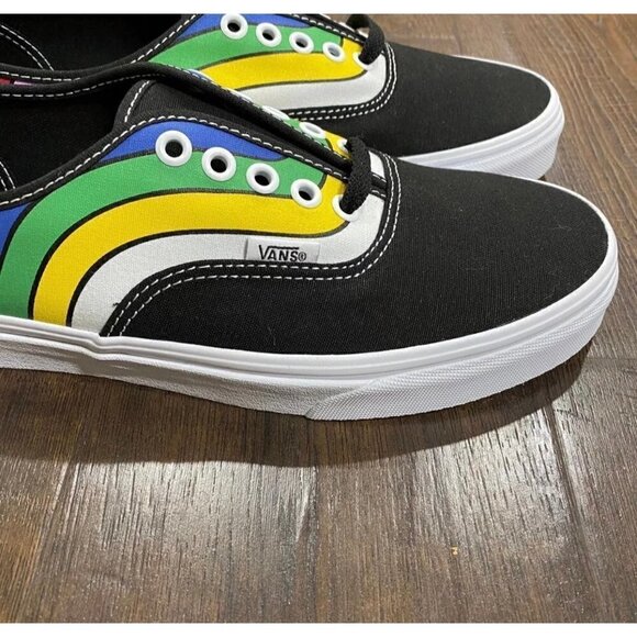 NWOT Vans Authentic Refract Rainbow Sneakers Size 13 Men - Picture 9 of 10